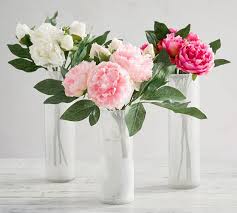 However, in recent times, peonies have started to become popular at weddings too. Faux Peony Bundle Artificial Flowers Pottery Barn