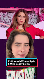 E aí, acharam que a Winona mandou uma indireta pra Millie? #winona  #milliebobbybrown #jennaortega