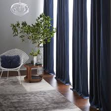 Black Grey And Blue Curtains Pin By Shalonda Enis On Room Colors Blue Curtains Living Room Velvet Curtains Living Room Blue Velvet Curtains