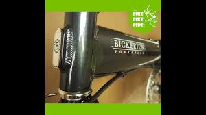 Bickerton junction 1707 city potable cycle. à¸£ à¸§ à¸§ Review Bickerton Junction 1707 Youtube