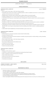 Dental assistants do more than help dentists work on teeth—though that's a big part of the job! Certified Dental Assistant Resume Sample Mintresume
