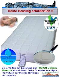 Gelmatratze Fusion Gelbett Hohe 22 Cm 5 Cm Echtes Gel Kein Gelschaum Supply24