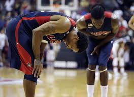 The nba world watched in horror as indiana pacer forward paul george suffered a horrific injury friday in a scrimmage for team usa. Paul George Suffers Serious Leg Injury In U S Exhibition The Columbian