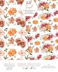 Floral wallpaper invites all the beauty of nature into your home. Cute Floral Background Hand Drawn Paper Floral Scrapbook Paper Happy Floral Background Flower Art Fun Flowers Digital Paper Scrapbooking Papercraft Delage Com Br