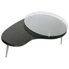 The coffee table is the piece of resistance in the living room. Mid Century Modern Organic Kidney Shape Elevated Glass Top Coffee Table For Sale At 1stdibs