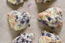 Blueberry Scones With Greek Yogurt And Lemon Buttered Side Up