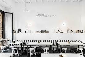 Black And White Cafe Interior Design Design Restaurant In Milan Italian Interiors Italian Interior Design Italian Design Res Restaurant Interior Design Italian Interior Design Restaurant Design