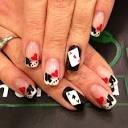 Casino nails | Vegas nail art, Vegas nails, Las vegas nails