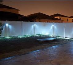 Fence Lighting Fence Lighting Backyard Lighting Outdoor Lighting