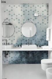 Wall And Deco Wet Bathroom Wallpaper Patented Amazon's choice for waterproof wallpaper.