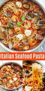 Seafood Pasta Best Seafood Recipes Seafood Dish Recipes Italian Recipes
