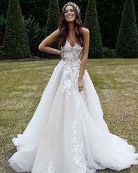 Pinkdiamondnecklace In 2020 Beach Wedding Gown Wedding Dresses Wedding Dresses Lace