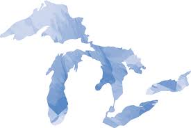 Great Lakes Sticker Watercolor Watercolor Stickers Watercolor Great Lakes