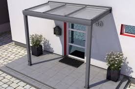 Rexovita Haustur Vordach 3 00 X 1 00m Mit 16mm Stegplatten Hausturvordach Vordach Haus