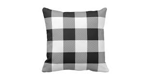 Black And White Buffalo Check Pillows Outdoor Rustic Black And White Buffalo Check Plaid Outdoor Pillow Zazzle Com Rustic Black Buffalo Check Plaid Outdoor Pillows