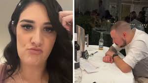 TikTok star Dani Russell annoyed at husband for watching NRL at wedding