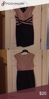 2 Color Dress Black And Tan With Images Colorful Dresses Venus Dresses Colorblock Dress
