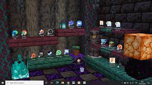 The Improved Version Of My Minecraft 1 16 Wallpaper Minecraft