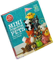 Eight foam noses and tongues; Klutz Mini Pom Pom Pets Timeless Toys Chicago
