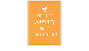 Should we focus on journey or on destination? Life Is A Journey Not A Destination Gift Book Amazon De Summersdale Bucher