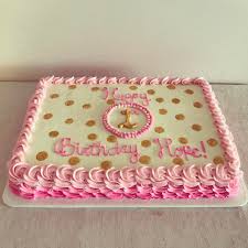 Simple Happy Birthday Sheet Cake Designs Pink And Gold Sheet Cake Pinkandgoldbirthday Pinkandgoldcake Birthday Sheet Cakes 1st Birthday Cakes 1st Birthday Cake For Girls
