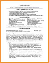property management resume examples