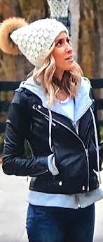 Who Made Kristin Cavallari S Hat And Black Leather Jacket Kristin Cavallari Leather Jacket Black Leather Jacket
