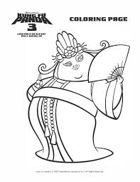 Mei Mei We Offer You A Fun Activity For Family Movie Night Kungfupanda3 Panda Coloring Pages Kung Fu Panda Coloring Pages