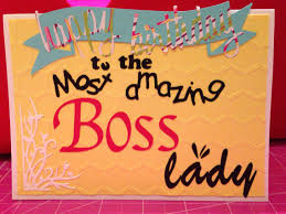 Special Birthday Wishes For Lady Boss Handmade Happy Birthday Boss Lady Birthday Card For Boss Handmade Birthday Cards Birthday Cards
