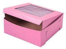 Empowered with these customizations, you can nail it. 10x10x4 Pink Window Bakery Boxes 100 Pk 1 Piece Lock Corner Box Nashville Wraps
