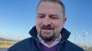 Larry Demeritte flies flag for The Bahamas at Kentucky Derby