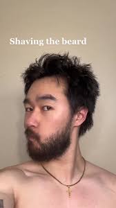 I will miss you beard. Till next time~ #fyp #beard #asianbeard #asian  #shaving #mustache #koreanbeard