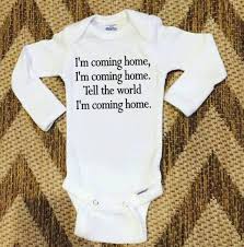 I M Coming Home I M Coming Home Baby Onesie By Makebuildcraft Going Home Outfit Baby Onesies Im Coming Home