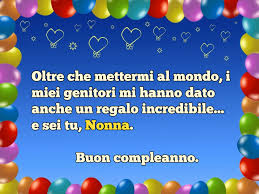 Auguri Di Compleanno Nonna