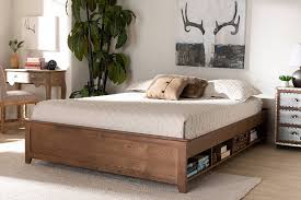 All walnut queen bed are made from exceptional materials that give them unparalleled. Baxton Studio Anders Traditional Rustic Ash Walnut Brown Finished Wood Queen Size Platform Storage Bed