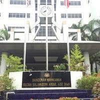 Kompleks mahkamah shah alam dikosongkan pagi ini susulan ancaman bom. Mahkamah Tinggi Shah Alam Bangunan Annex Rasmi Sut