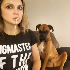 Sitting in her recliner with her expression disgust