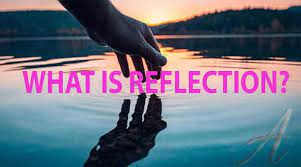 Reflection is the change in direction of a wavefront at an interface between two different media so that the wavefront returns into the medium from which it originated. What Is Reflection Of Light Example Of Reflection
