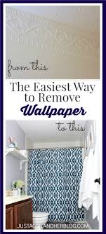 The Easiest Way To Remove Wallpaper Removable Wallpaper Removable Wallpaper Bathroom Simple Wallpapers