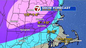 First Significant Snow Ahead Boston News Weather Sports Whdh 7news