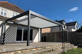 Our Clients In Oxfordshire Are Truly Satisfied With Their New All Weather Prestige Outdoor Living Pod This 6m X 4m Aluminium Lo Outdoor Living Pergola Outdoor