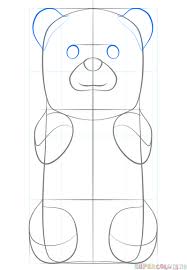 How To Draw A Gummy Bear Step By Step Drawing Tutorials Drawing Tutorial Gummy Bears Step By Step Drawing Gummy bear hand drawn element in doodle style. how to draw a gummy bear step by step