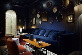 Visual Display Creates Curious Interior For Secret Bar Mr Simon Interior Design Companies Interior Design Interior Decorating Styles