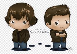 Maybe you would like to learn more about one of these? Dean Winchester Sam Winchester Castiel Chibi Supernatural Season 13 Chibi Mammal Child Friendship Png Pngwing