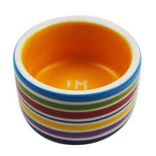 Maybe you would like to learn more about one of these? Amazon Com Omem Hamster Food Bowl Ceramic Prevent Being Tipped Over Small Animal Water Dish For Guinea Pig Rodent Gerbil Cavy Hedgehog Feeding Bowl Rainbow Stripe Pet Supplies