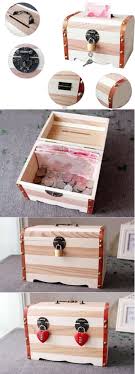 Loveindiy Wooden Piggy Bank Money Saving Box Creative Butterfly Shape Diy Crafts And Handmade Projects Wood Butterfly Coin Box For Kids Painting Toys Games Novelty Gag Toys This piggy bank is somewhat flat and you can slide in your money to keep.
