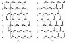 Differences between SiC crystals with different structures ...