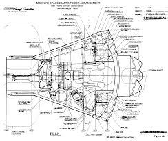 Mercury Spacecraft Interior Arrangement Spacecraft Space Exploration Space Nasa