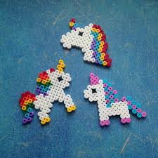 Einhorn Deko Basteln Mit Foam Clay Hama Bugelperlen Basteln Bugelperlen Hama Bugelperlen Bugelperlen