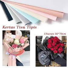 Untuk tampilan yang dramatis, biarkan batangnya terekspos. Jual Produk Kertas Buket Bunga Termurah Dan Terlengkap Agustus 2021 Bukalapak
